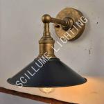 1-light metal filament sconce TB20453-ABB-ABG