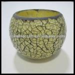 Antique romantic cracked glass lampshade-LS 01