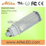 7W/9W/11W rotatable 270 degrees G24 base plug lamp-PL-7W-22LED-G24