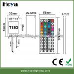 44-Key DC12V-24V IR Remote Control RGB Led Controller-HYLC009