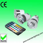 Power 5W LED GU10 RGB Controller RGB led lamp-LED-GU10-RGB-A