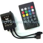 2013 Newest Common Anode DC12-24v Controller 20Key Infrared Music LED controller