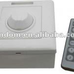 LED IR Remote Dimmer Switch,L87*W87*H53 mm DC5V/12V/24V are available