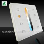 Sunricher iphone control dimmable bicolor led lighting wifi controller,CE ROHS led lighting wifi controller-SR-2830B  wifi controller