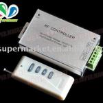 RF RGB LED Light Controller Remote Dimmer DC12V 12A NEW A