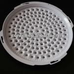 White Color Round AC/DC 12W ABS Plastic Lamb Cover-L002