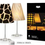 CT-422 Creative Romantic Wine Goblet Lampshades French Genuine ABAT-JOUR (set of 6 pcs)-CT-422