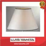 Brown Paper Lamp Shade With Black Line-LV12008