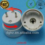 T8 rotary led tube end cap-HZ08-06