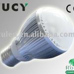 5*1W White Heat Sink LED Bulb Round-YC-BOBA5*1W