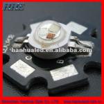 Reflow soldering dual color high power led soldered on heat sink-HH-1WP2RY13-T