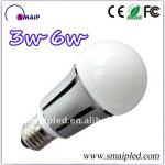 New heat sinks appearance 3w 6w e27 led bulb light-SP-BL-NB-3W/6W