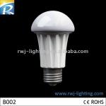 6w ceramic heat sink led bulb-B002