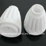 E12 Alumina Ceramic Lamp Radiator good performance-E12