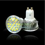 High brightness GU10 LED Light Bulb GU10 24SMD LED Lamp Aluminum Housing 290-350LM-ZJTL SD-5050-24