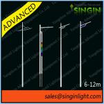 Polygonal single-arm Round shape garden lamp pole-SG-DG Series