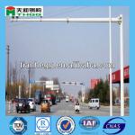 galvanized traffic lighting pole-