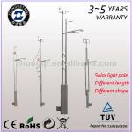 Solar street light poles-