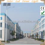 30w-100w bridgelux Solar Led Street Light light pole With CE ROHS-aluminium alloy