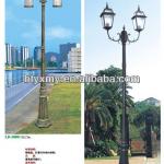 Different design of sanding cast iron lamp pole-garden lamp pole