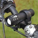 CREE Q5 Led 240 Lumens bike Bicycle Head Light Torch Set black-LED-TORCH
