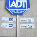 Plastic Security Yard Sign-