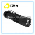 3Watt CREE Q5 Aluminium Clip LED Flashlight-YC-8468
