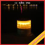 LED solar aviation obstruction light yellow color-