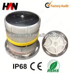 Ip68 waterproof Solar Powered Aviation Obstruction Light-HAN700