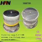 High Quality Solar Power led warning flashing light-HAN700