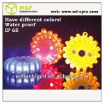 Original Manufacturer Battery Powered 16 LED Traffic Signal Warning Lights With Powerful Magnet 9 Flashs-Warning light (MF2000B)