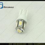 2.5W 5630 5smd led car indicator light lamp bulb T10 194 168 W5W-T10