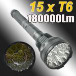 18000 lm 15x CREE XM-L T6 18650 /26650 Flashlight LED Electric Torch Lamp Light High Power-15T6