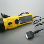 7-in-1 Multifunctional Compass Alarm Siren Warning Radio Mobile Charge Solar Dynamo LED Flashlight-BT06055