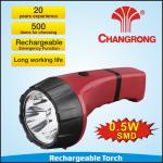 led rechargeable torch-CR-9034TP