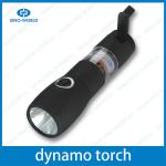 1 super bright LED battery operated dynamo hand crank flashlight-SW-5504