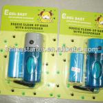 doggie clean-up bags with Led flashlght dispenser-