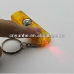 whistle led keychain flashlight with compass-yunhe008