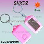 mini solar flashlight,solar flashlight keychain with 3 led,customized logo-SH168MS-1