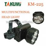 new rechargeable plastic led headlamp-KM-225