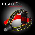 3W Cree high power waterproof ANSI LED headlamp-H2