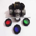 CREE Q5 3-Mode Zooming An Infinitely Variable LED Headlamp+ 3 Colorized Filter Lens (1x18650)-HL-Q5-3FL