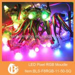 50Pcs DC5V F8 WS2811 IC Full Color RGB Pixel String LED Module IP68 Waterproof-BLS-F8RGB-11-50-SQ