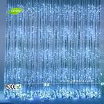 Cur001-05 GNW LED curtain Christmas lights for holiday party outdoor blue color-cur001-05