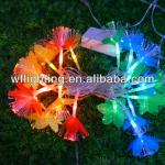 2014 the cheapest LED string light with fabric flower-