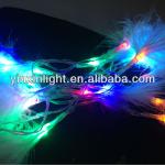 LED Feather Christmas Light Decoration Light Battery light-