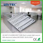 4X14W T5 Recessed Grille Lamp Light-UN-GL-002A