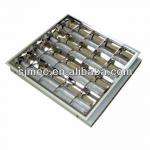 4X18w T8 embeded Ceiling luminaires grille lamp panel-UN-GL-006A