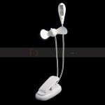 Clip on ADJUSTABLE Book Reading Light Lamp With Fan-BL-05