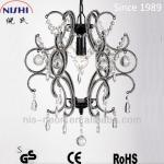 23year factory-1L mini cheap black chandeliers ceiling lamp with acrylic decoration(NS-120081)-NS-120081